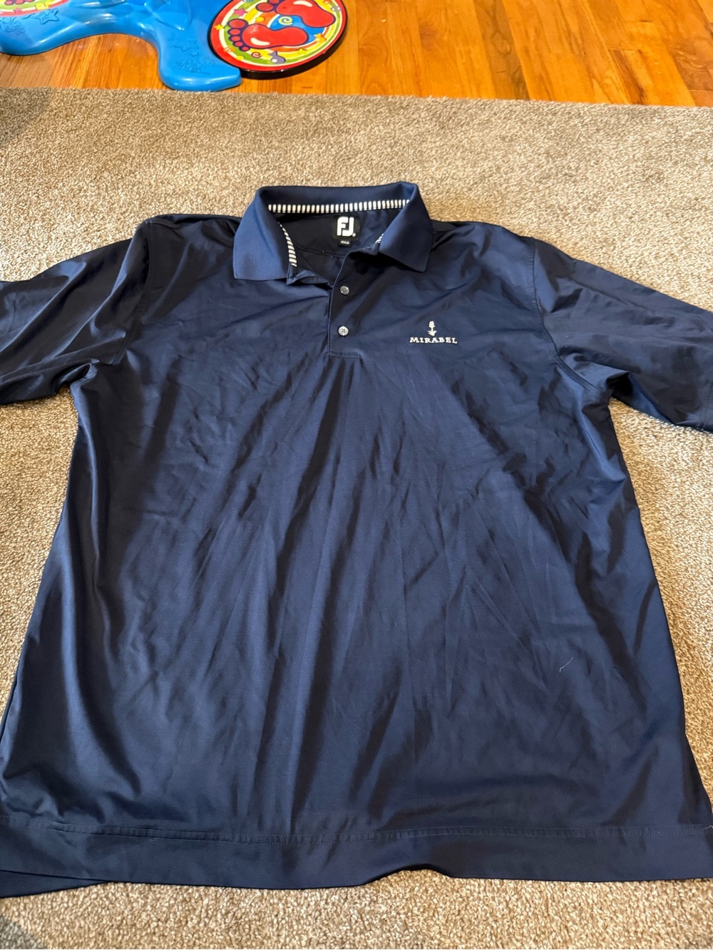 FootJoy Navy Mirabel Performance Golf Polo
